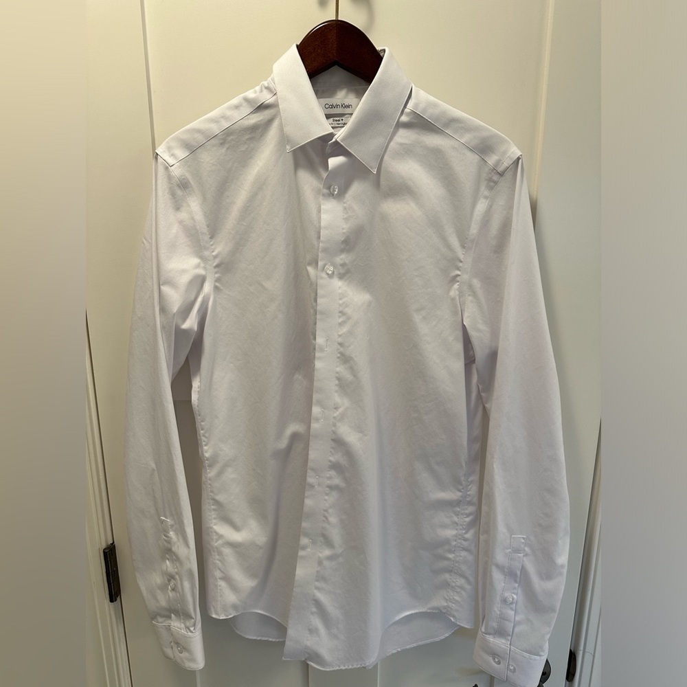 Calvin Klein Tuxedo Shirt- Slim Fit